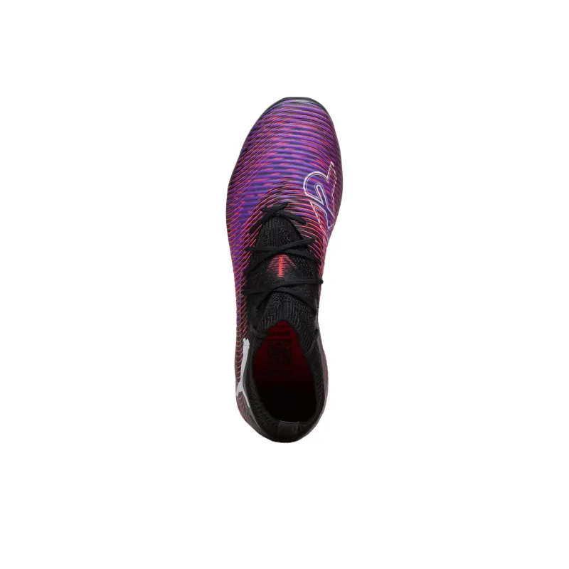 PUMA FUTURE 8 Anti-Slip Wear-Resistant Soccer Shoes Men's Black Purple-3