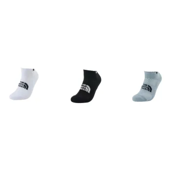 THE NORTH FACE SS25 SORBTEK Ankle Socks Unisex 3 Pack Cosmic Black/Snow Peak White/Starlight Gray