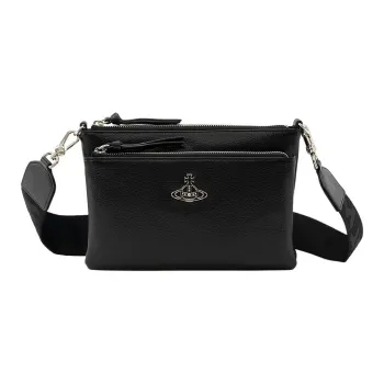 Vivienne Westwood Polyester Shoulder Bag Men's Black