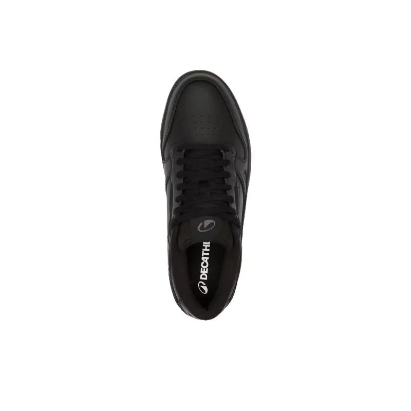 DECATHLON Anti Slip Wear Resistant Low Top Skateboard Shoes Men's Black-3