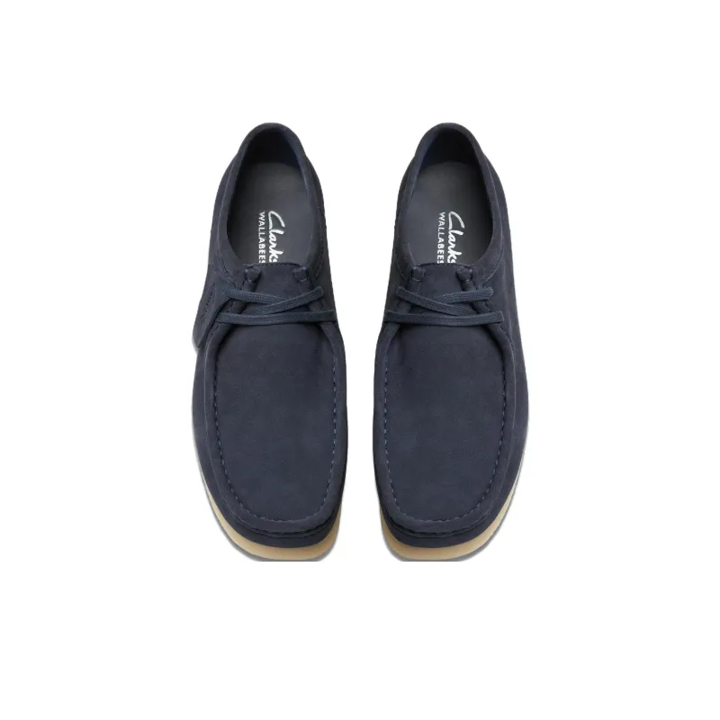 Clarks Wallabee EVO Casual Shoes Men's Blue-3