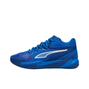 PUMA Dagger Basketball Shoes Unise Anti Slip Wear Resistant Low Top Basketball Shoes Men's Blue