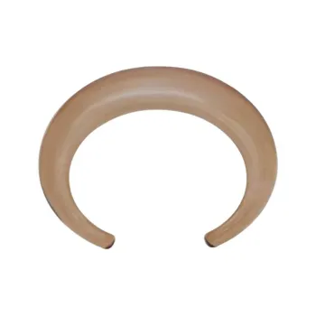 SAINT LAURENT Resin Bangles Unisex Brown