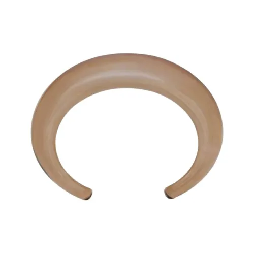 SAINT LAURENT Resin Bangles Unisex Brown