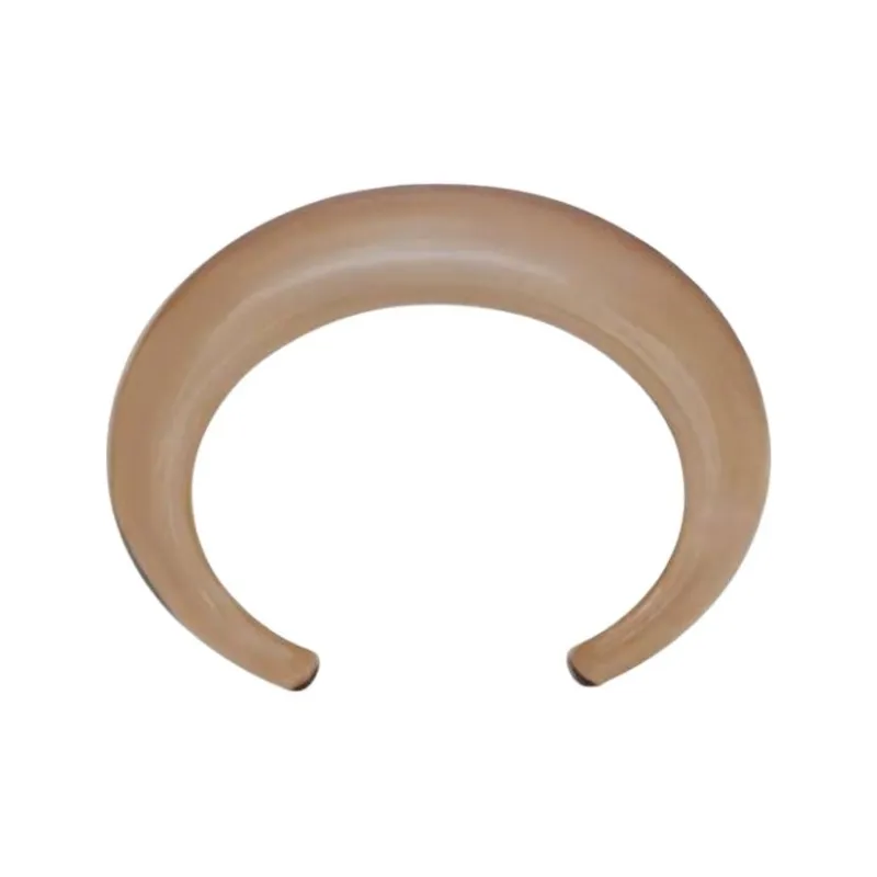 SAINT LAURENT Resin Bangles Unisex Brown-0