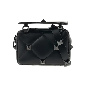 Valentino Garavani Roman Stud Quilted Shoulder Bag
