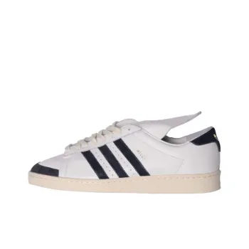 Willy Chavarria x Adidas Originals JABBAR Anti-Slip Wear-Resistant Low-Top Skateboard Shoes Unisex White Black