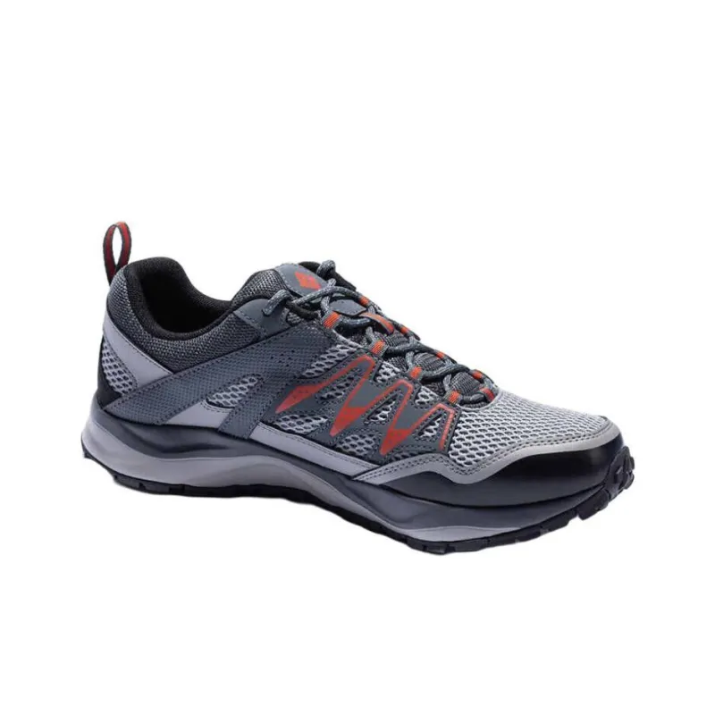 Columbia Sportswear Anti Slip Wear Resistant Low Top Hiking Shoes Men's Gray Black-1