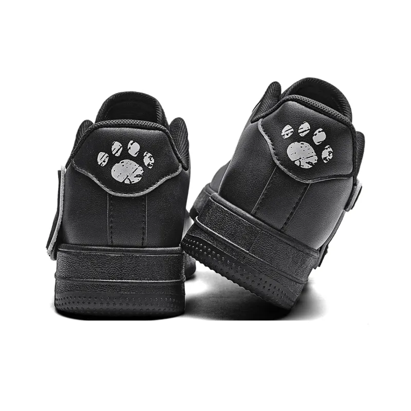 TALKING TOM Low-Top Skateboard Shoes Unisex White-13