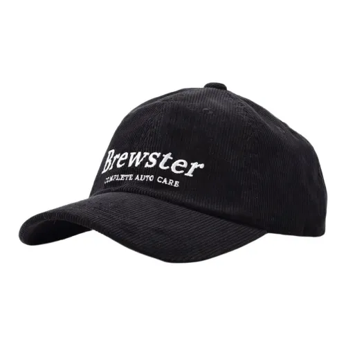 Beams Cotton Corduroy Baseball Caps Men's Black