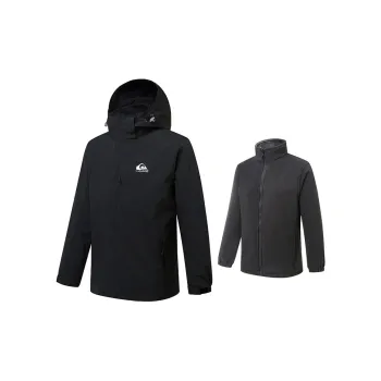 Quiksilver Hiking Water Resistant Windproof And Rainproof Windbreaker Jacket Unisex