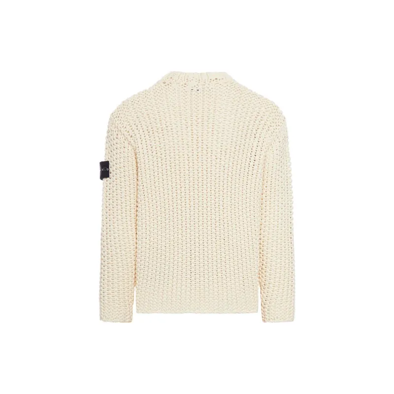STONE ISLAND Open-knit Sweater-1