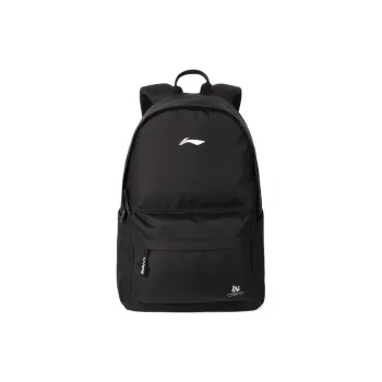 LiNing Polyester Backpack Regular Unisex Black