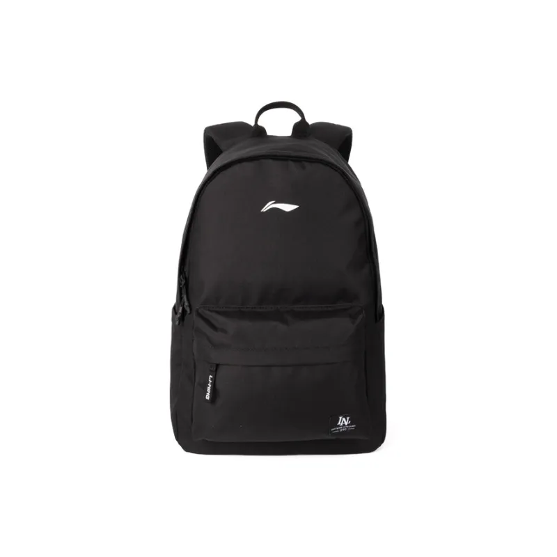LiNing Polyester Backpack Regular Unisex Black-0