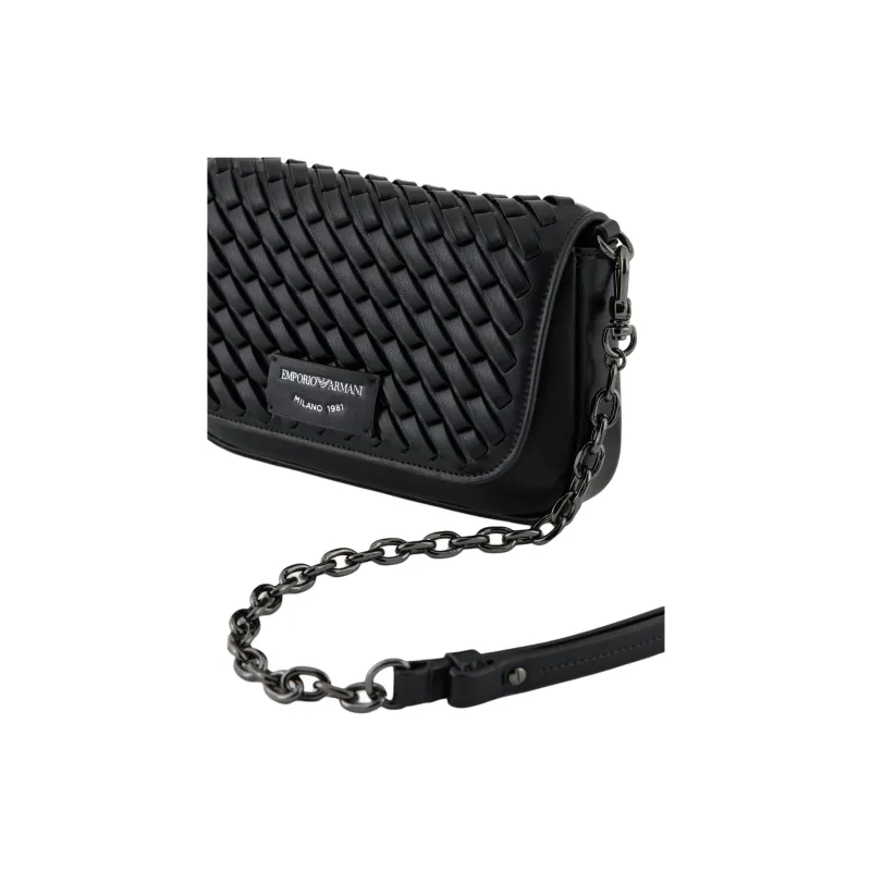 EMPORIO ARMANI Interwoven Mini Shoulder Bag-3