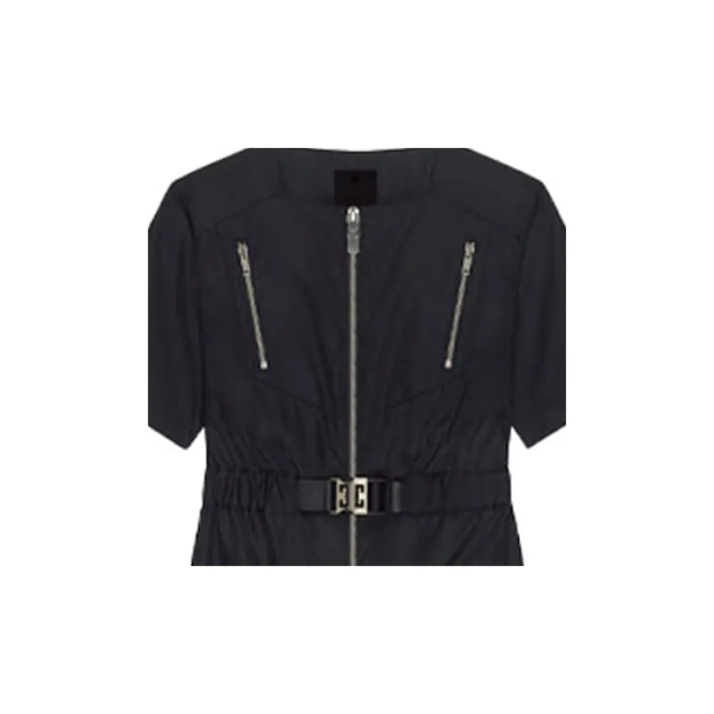 Givenchy Short-Sleeved Dresses Women's Black-6