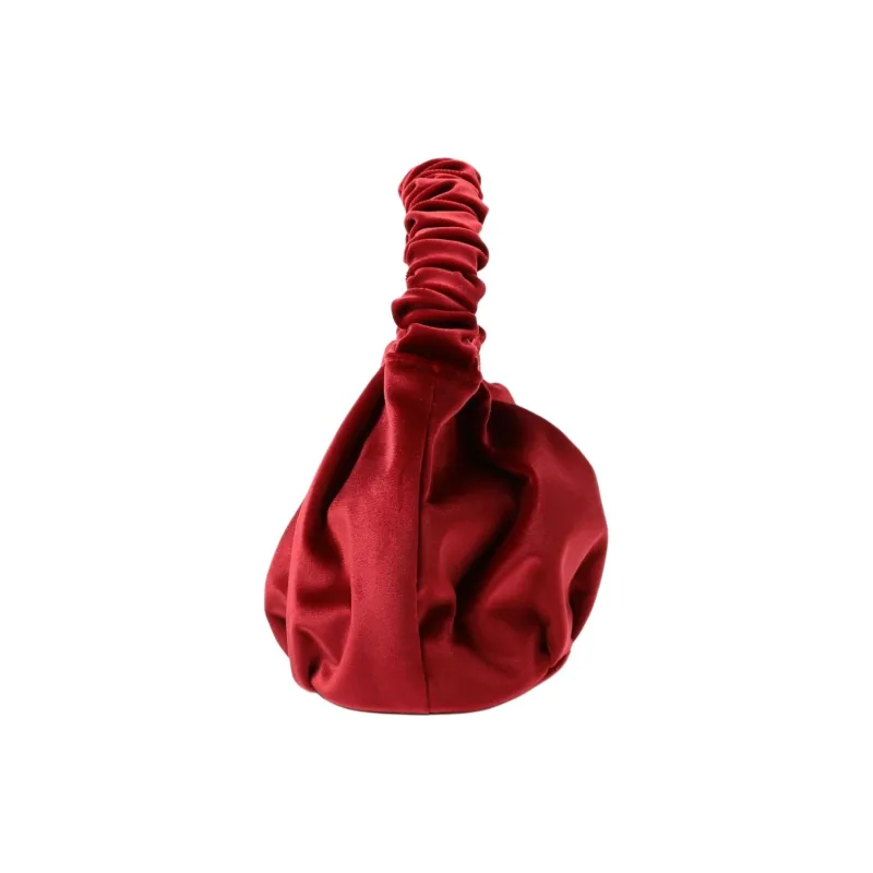 Beams Polyester One Shoulder Handbag Mini Women's Red-1