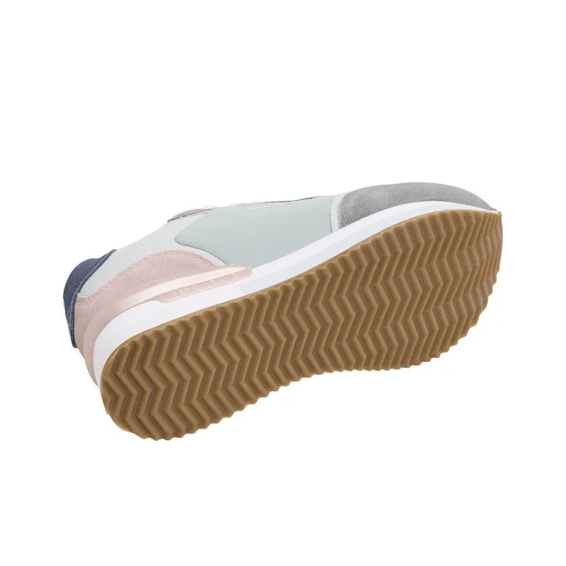 Pepe Jeans Anti-Slip Wear-Resistant Low-Top Casual Shoes Women's Beige Green Gray-4