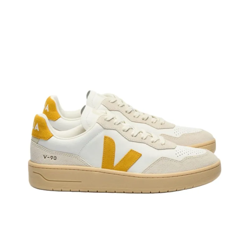 VEJA V 90 Lace Up Sneakers-1