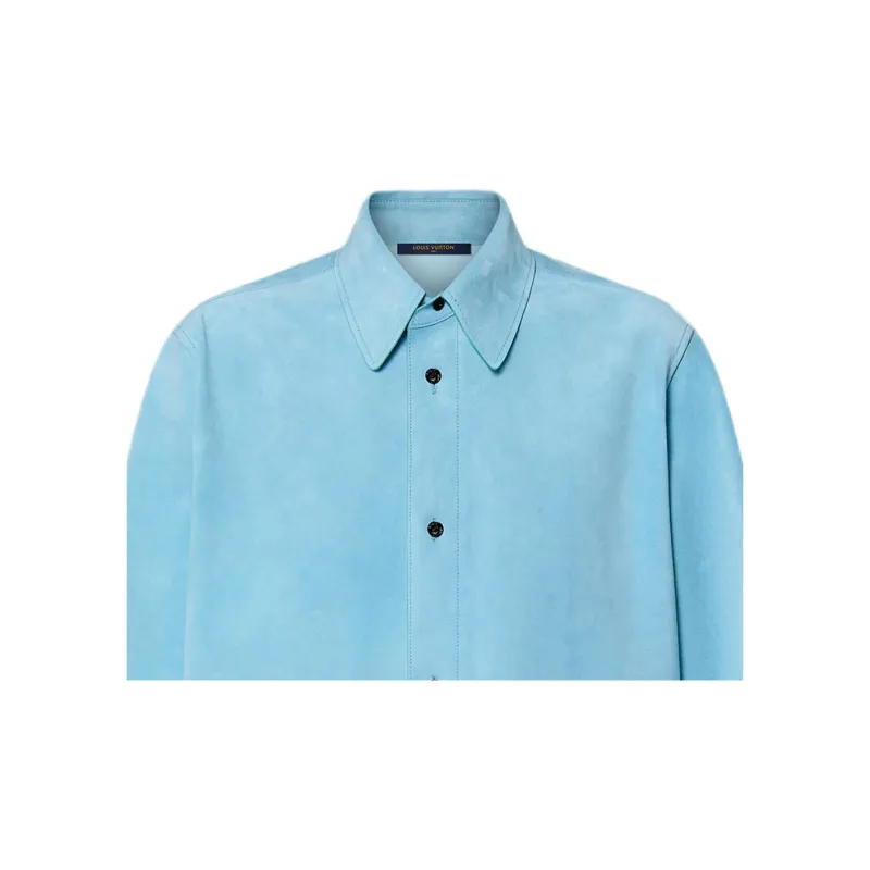 LOUIS VUITTON Suede Shirt-3