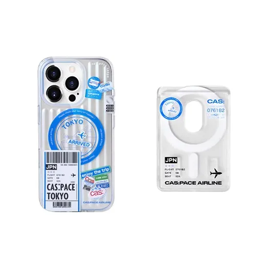 Shell Space TPU Material Smooth Finish Enjoy The Trip Magnetic Phone Cases Compatible With IPhone Collection-2