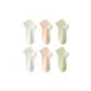 Ecru 2+Light Pink 2+Green 2[6 Pack]