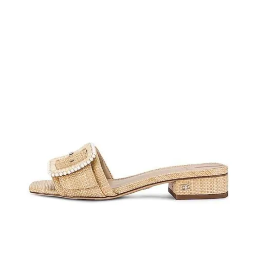 SAM EDELMAN Slip-Resistant Abrasion-Resistant Slide Slippers Women's Yellow