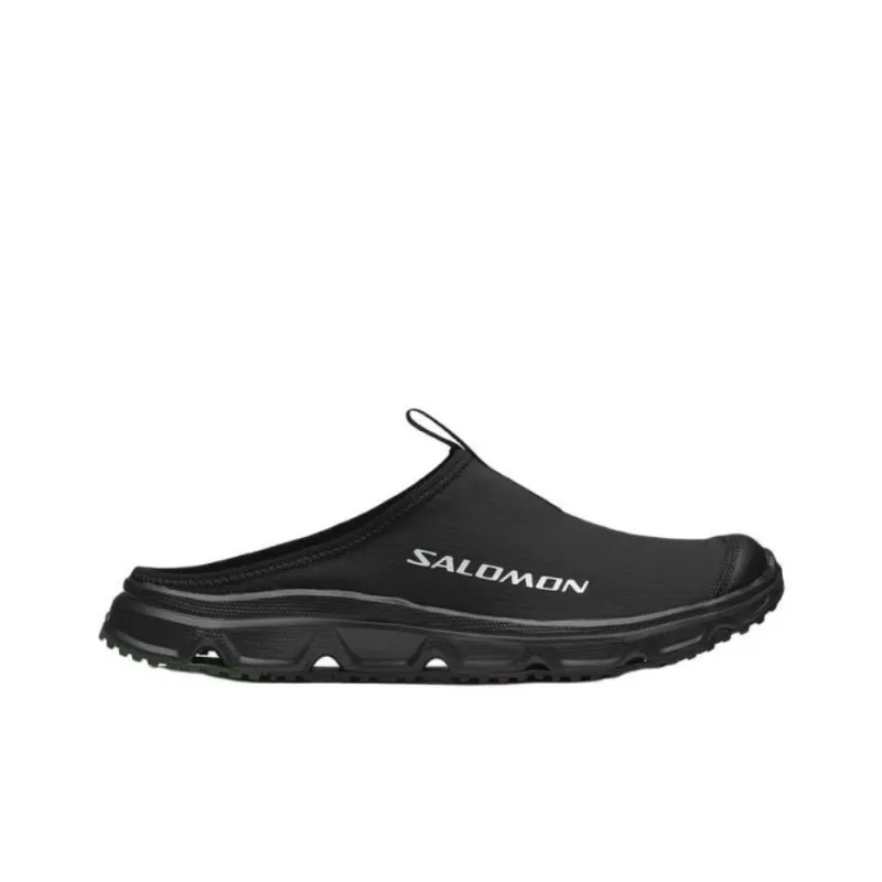 SALOMON RX Slide 3.0 Abrasion-Resistant Slip-Resistant Wrap-toe Slippers Unisex Black-1