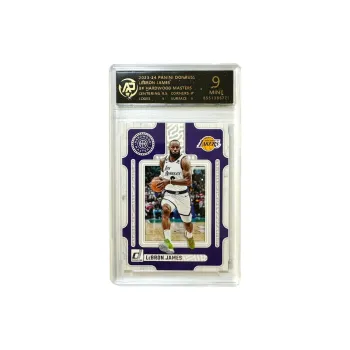 PANINI LeBron James Lakers Donruss Master Card Hardwood Masters Silver Label Star Card 9 Points Graded Cards 1 Pc