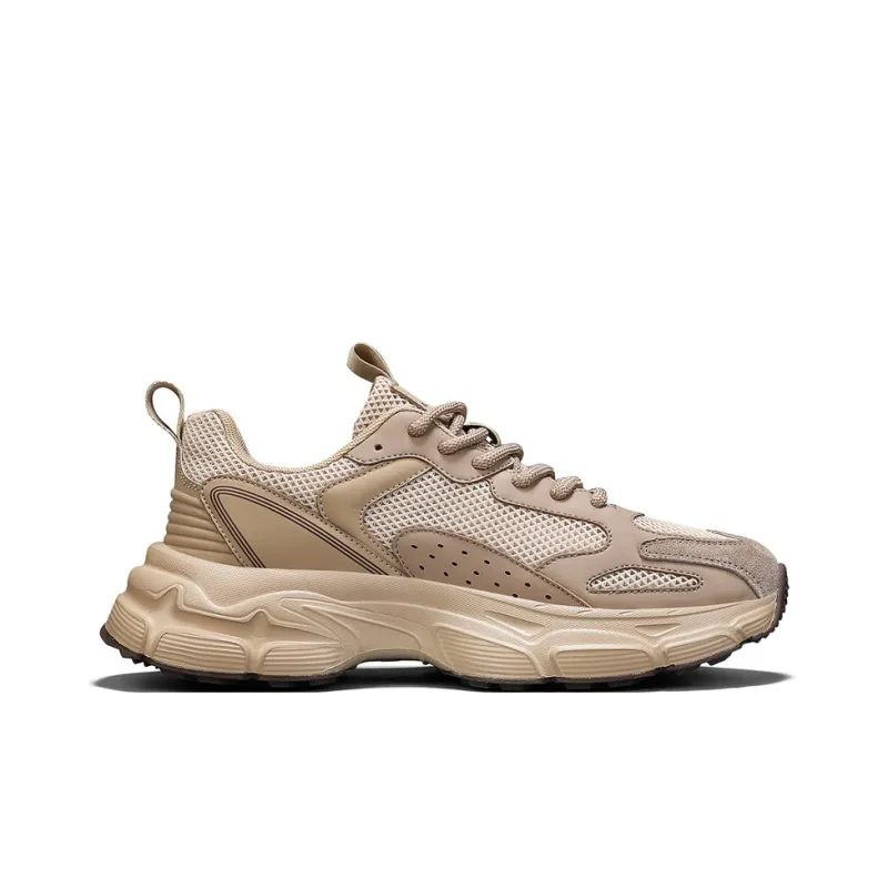 G.N.SHIJIA Anti-Slip Wear-Resistant Breathable Lightweight Height Increasing Low-Top Chunky Sneakers Men's-10