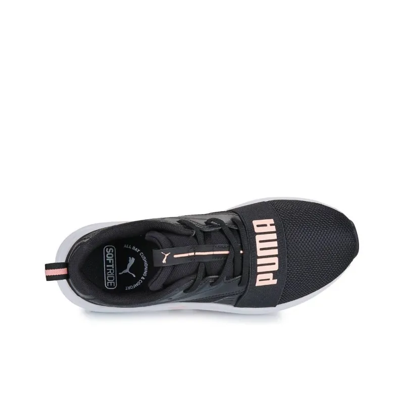 PUMA Wired Anti-Slip And Wear-Resistant Breathable Low-Top Training Shoes Women's Black Pink-3