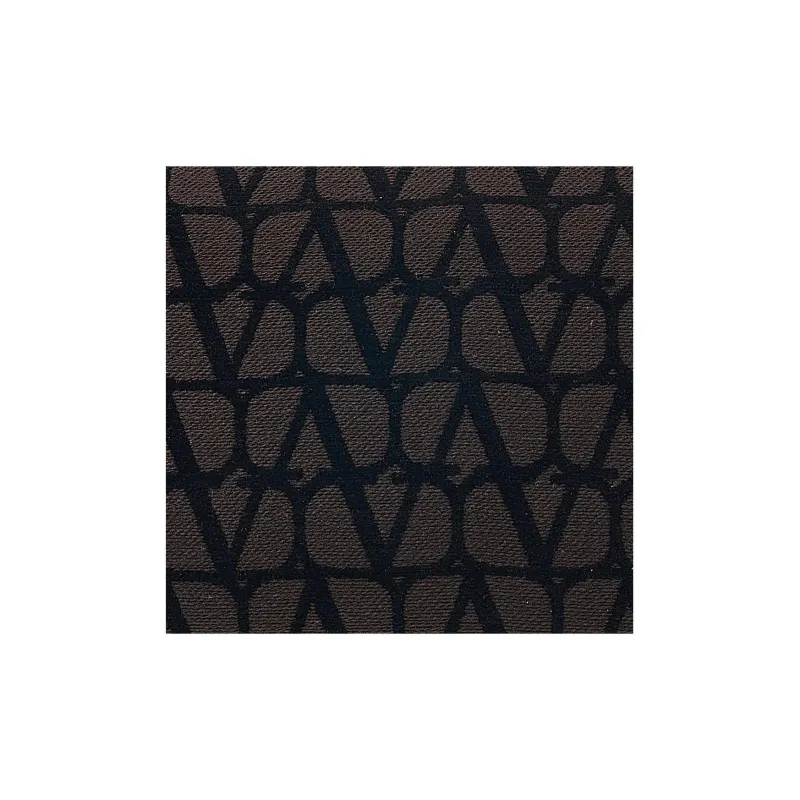 Valentino Cotton One Shoulder Handbag Women's Chocolate Brown-5