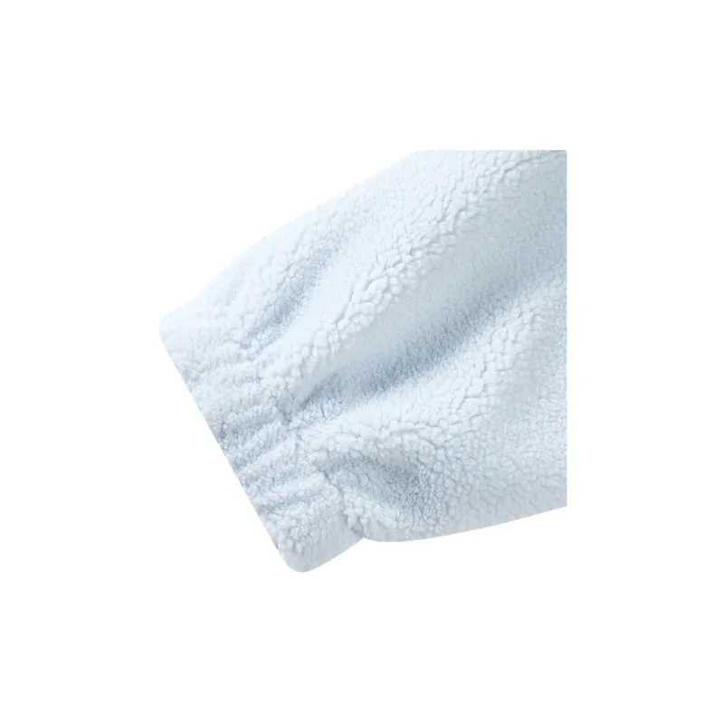 Skechers Velvet feel Coat Unisex Marshmallow White-3