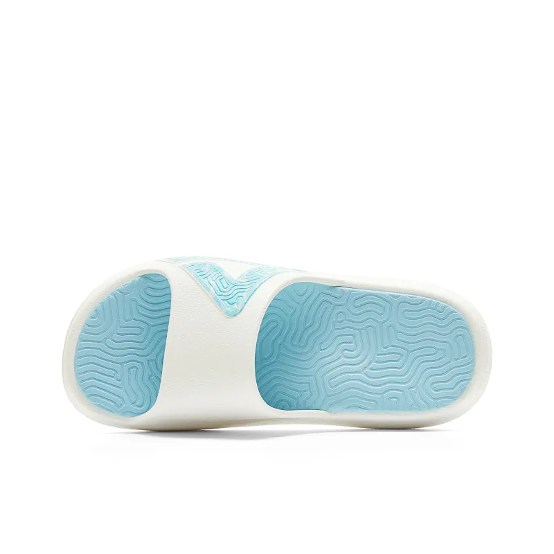 PEAK Slide Slippers Women's Creamy Light Blue-3