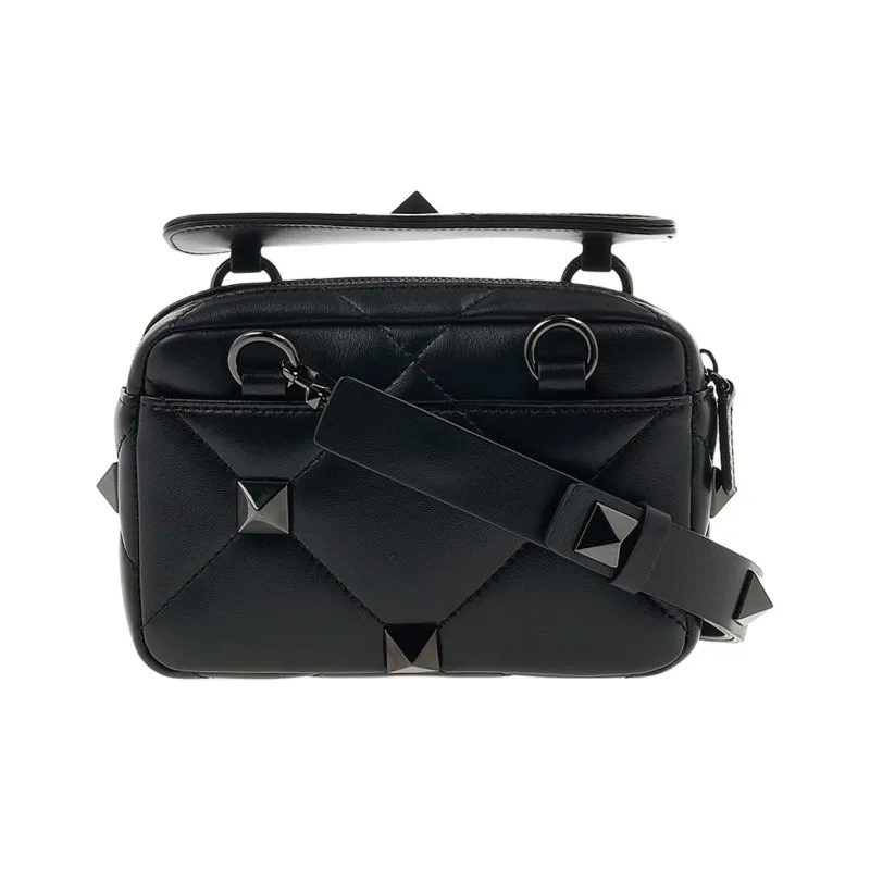 Valentino Garavani Roman Stud Quilted Shoulder Bag-2