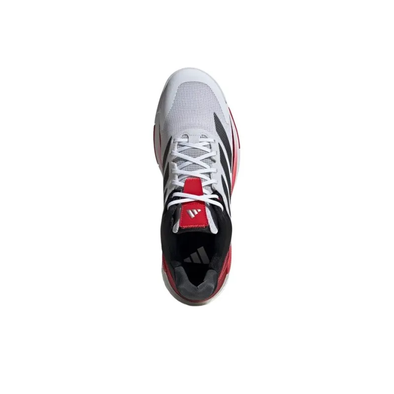 Adidas Crazyquick Boost Padel Cloud White Core Black Lucid Red-3