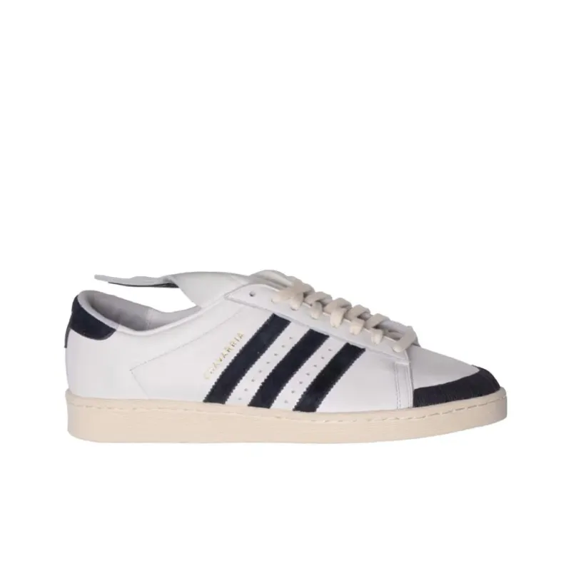 Willy Chavarria x Adidas Originals JABBAR Anti-Slip Wear-Resistant Low-Top Skateboard Shoes Unisex White Black-1