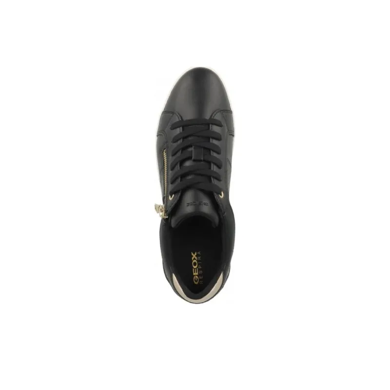 GEOX Blomiee Low-Top Skateboard Shoes Women's Black-2