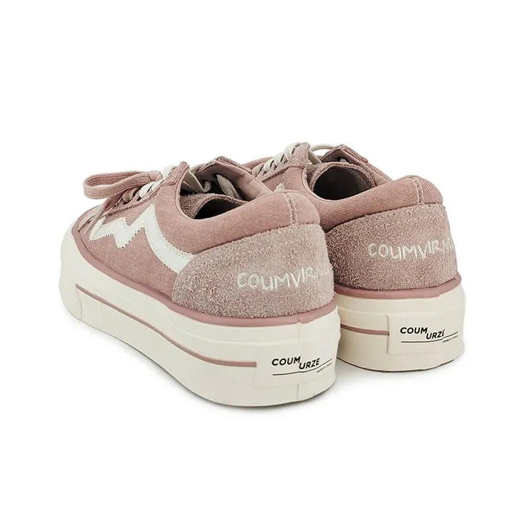 FZTZ Height Increasing Anti-Slip And Wear-Resistant Low-Top Skateboard Shoes Women's-9