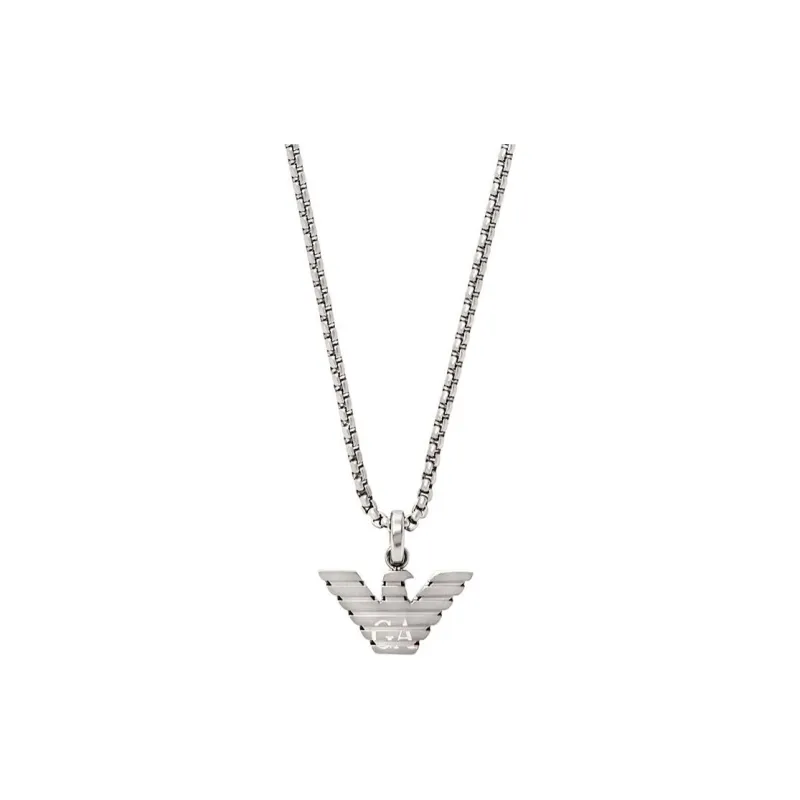EMPORIO ARMANI - Necklaces Men's Silver-0