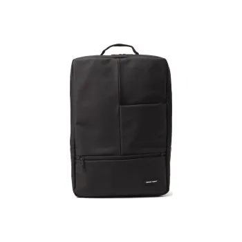 Beams Heart Polyester Backpack Men's Black