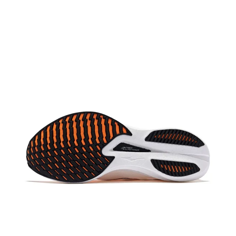 Erke Extreme Wind 3.0 Cushioning Rebound Breathable Low-Top Training Running Shoes Men's White Black Orange-4