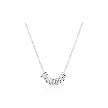 R Z Y S925 Silver Necklaces Women's
