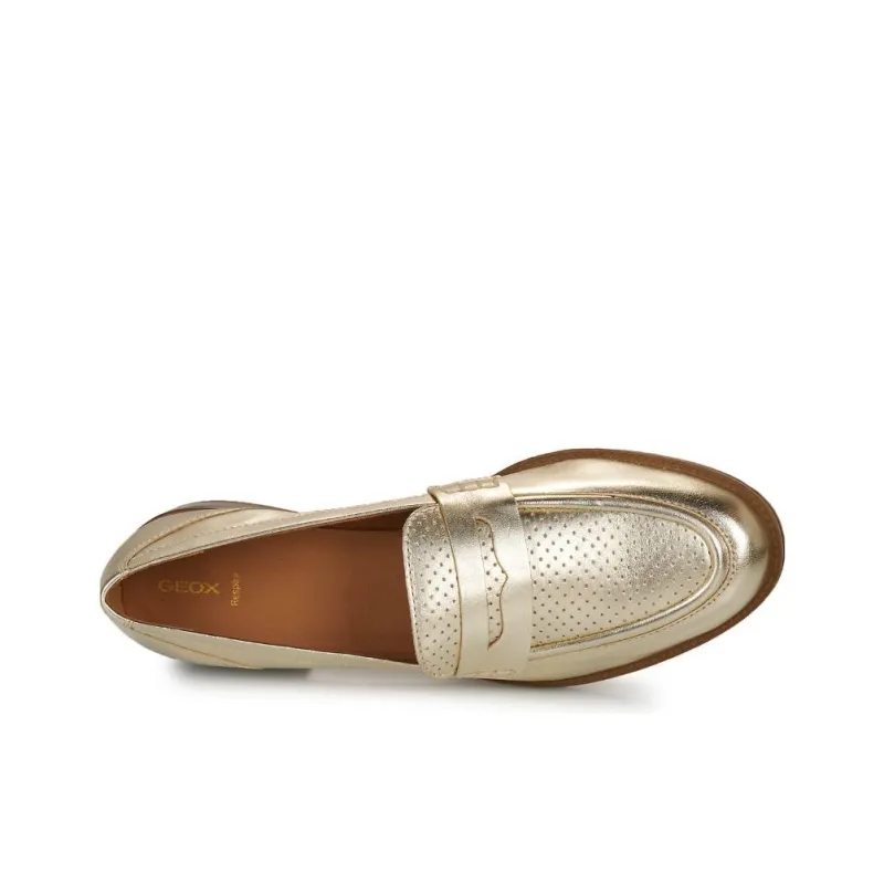 GEOX JAYLON 2 Loafers Women's Gold-5