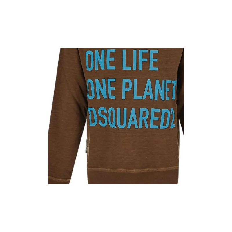 DSQUARED 2 Logo Printed Sweatershirt-5
