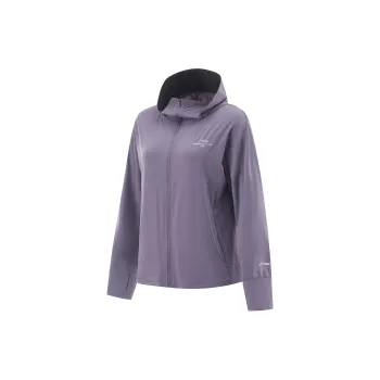 LiNing Smoothie Jackets Coats Women's Crow Gray Purple
