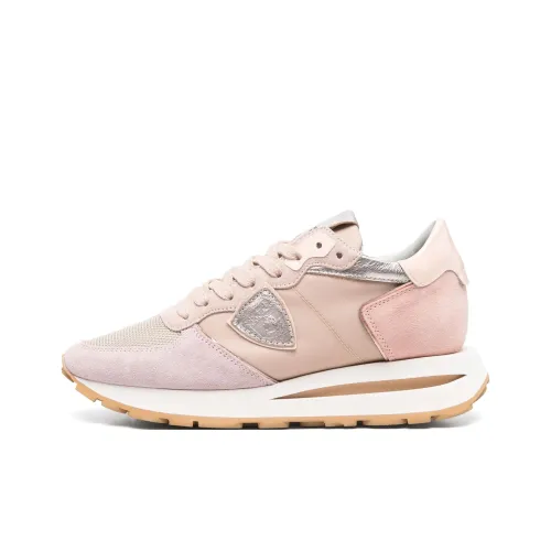 PHILIPPE MODEL Tropez Haute Low Top Casual Shoes Unisex Pink