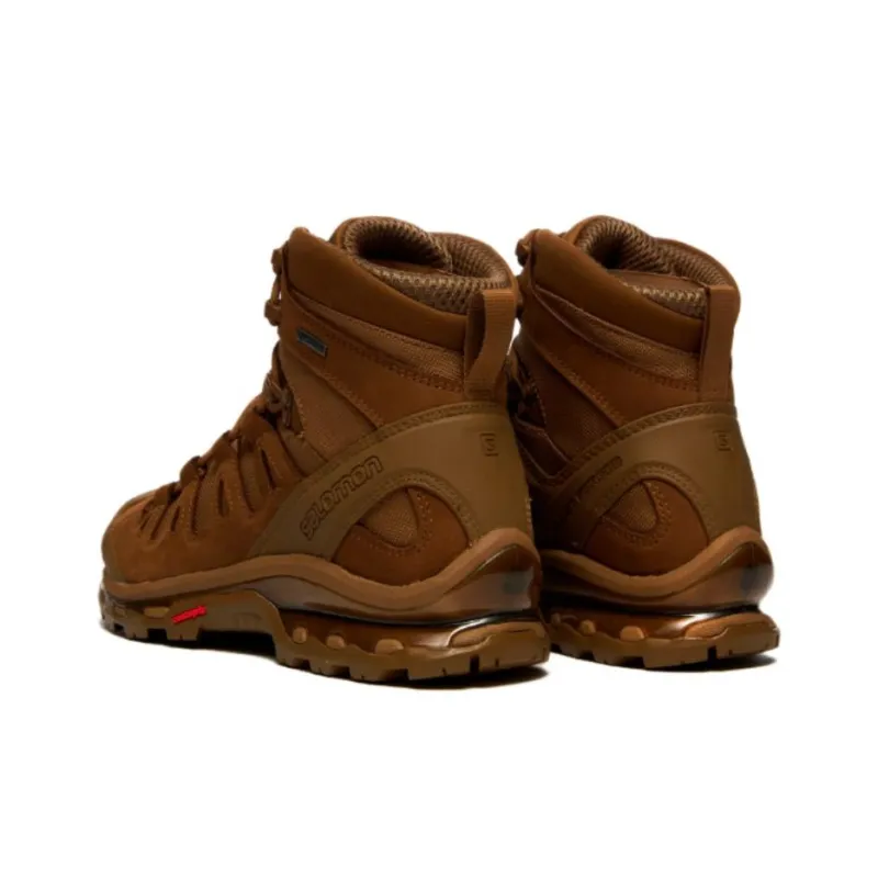 SALOMON Quest 4 Wear-resistant And Lightweight High-Top Trekking Shoes Men's Brown-4