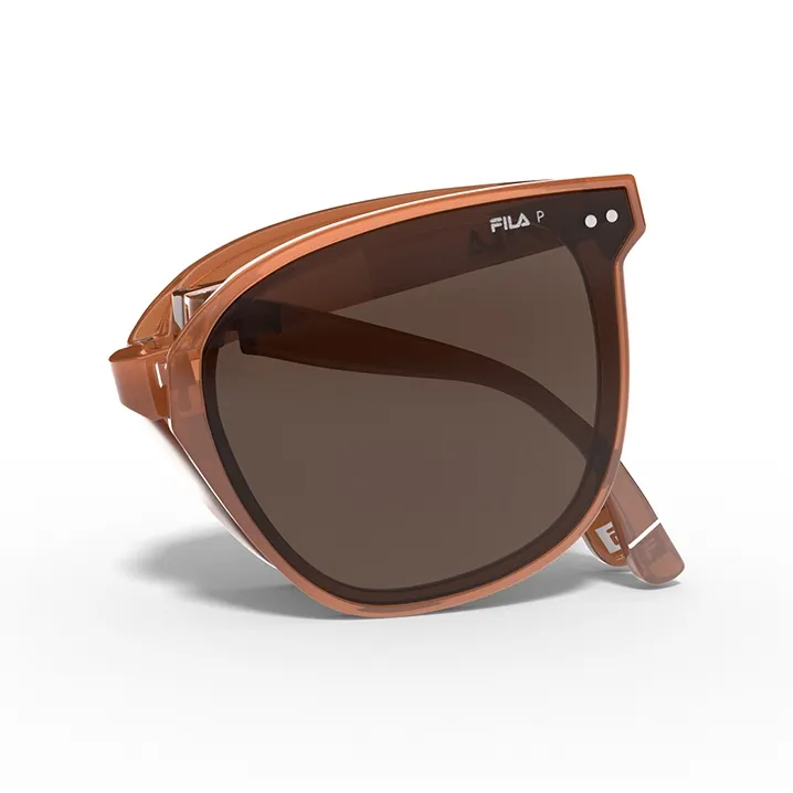 FILA TR/Memory Plastic Square Foldable Sunglasses Unisex-5