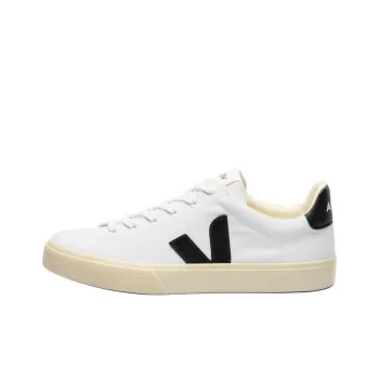 VEJA Campo Low Top Canvas Shoes Unisex White